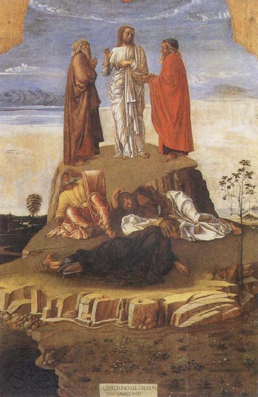 Gentile Bellini Transfiguration fo Christ Norge oil painting art
